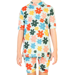 CAMISETA DE PROTECCIÓN SOLAR UV MANGA CORTA. MODELO FLOREADO - comprar online