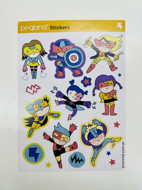 STICKERS SUPERHEROES