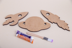 KIT CREAR PLANETAS Y COHETES