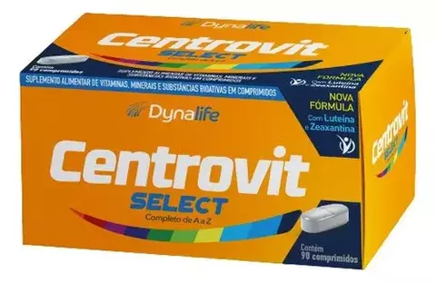 Centrovit SELECT Completo de A a Z 90 COMPRIMIDOS – DYNALAB - comprar online