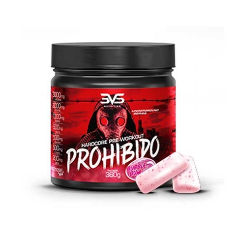 PROHIBIDO 360G BUBBLE GUM - 3VS NUTRITON