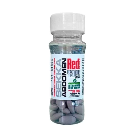 SEKKA ABDOMEN 200mg DE CAFEÍNA 60(TABS) - RED SERIES