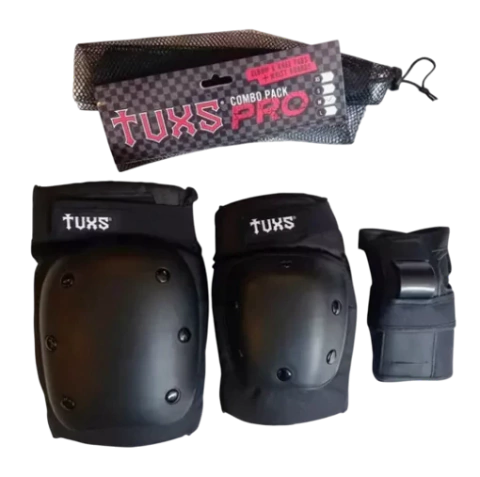 Protecciones Tuxs Pro Skate