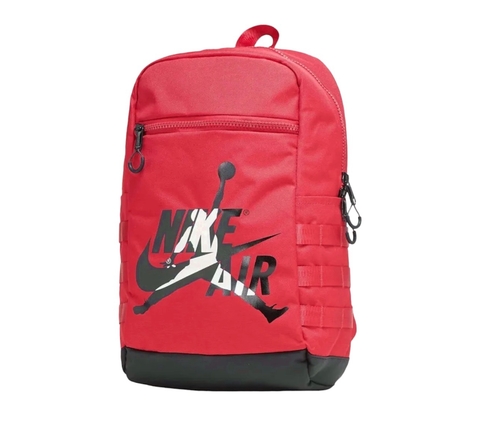 NIKE AIR JORDAN JUMPMAN LOGO CLASSIC BACKPACK RED
