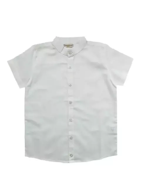 Camisa cuello mao, Off White