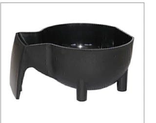 BOL PARA TINTURA ó DECOLORACION INVOLCABLE CON APOYA/LIMPIA PINCELES DE 500ml. MARCA EUROSTIL MODELO 52341