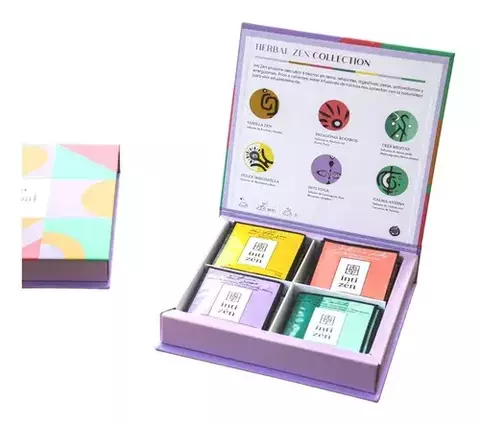 Caja Deco Té Inti Zen Collection - Tres variedades - Ideal Regalo!