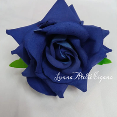 PRENDEDOR BROCHE AZUL