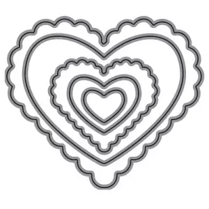 TROQUEL DE CORTE 3" CORAZONES - comprar online