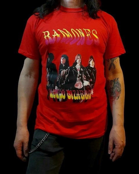 Remera Ramones - Mondo Bizarro