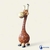 Escultura de Girafa madeira