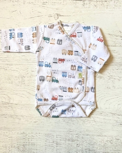 BODY PREMATURO CRUZADO TRENCITO - BROTECITOS (BPRE210919-HV) en internet