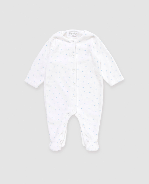 ENTERITO DE PLUSH CON ESTRELLAS CELESTE - PIOPPA (BDN-STARRYPL-02)