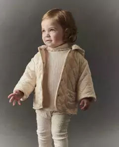 CAMPERA BEBA MATELASSE CON CORDERITO - PIOPPA (AB-BARBIE)