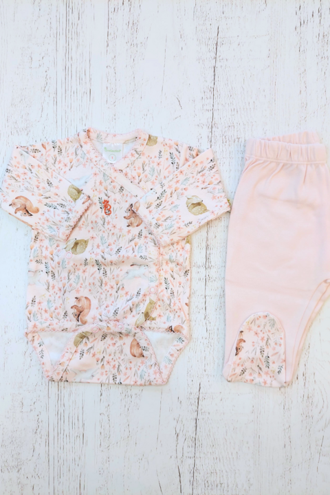 SET BODY Y RANITA ARDILLA & CO ROSA - BROTECITOS (BROSETE-DW)