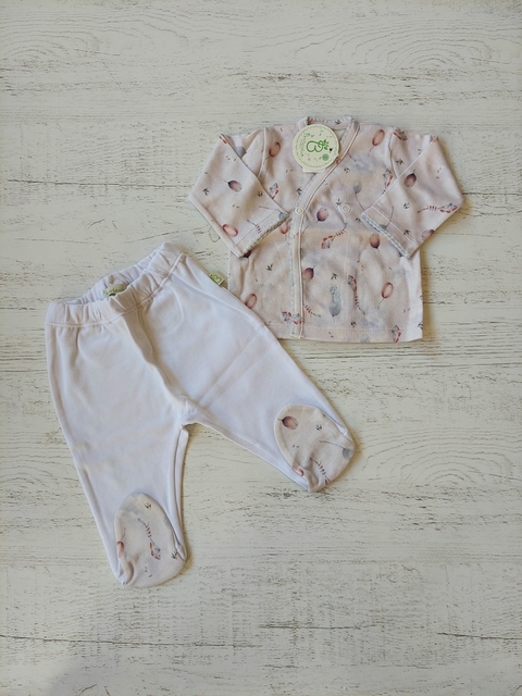 SET BATITA Y RANITA COMETAS CELESTE - BROTECITOS (BROSETD-BK)