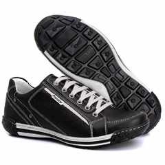 Sapatênis Casual Conforto Couro 3006 na internet