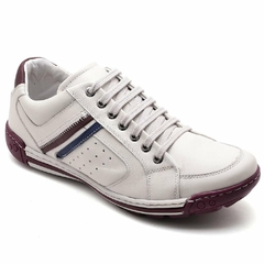 Sapatênis Casual Conforto Couro 3007 - comprar online