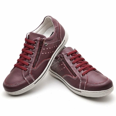 Sapatênis Casual Conforto Couro 3009 - comprar online