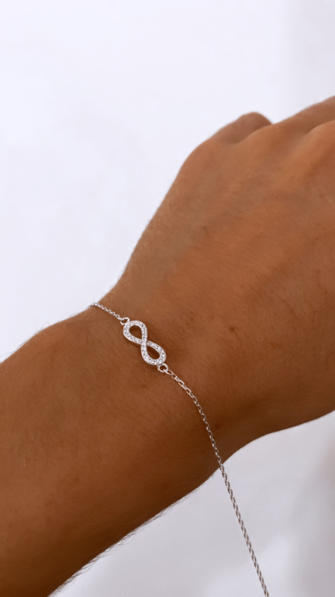 PULSERA PLATA 925 INFINITO