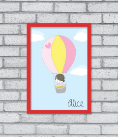 Quadro Nome Balão