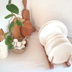 Organizador o Seca Plato Madera