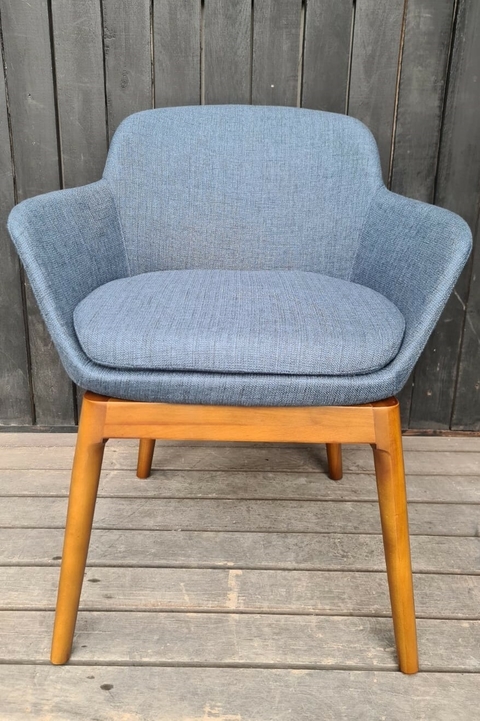 SILLA NÓRDICA FRITZ BLUE