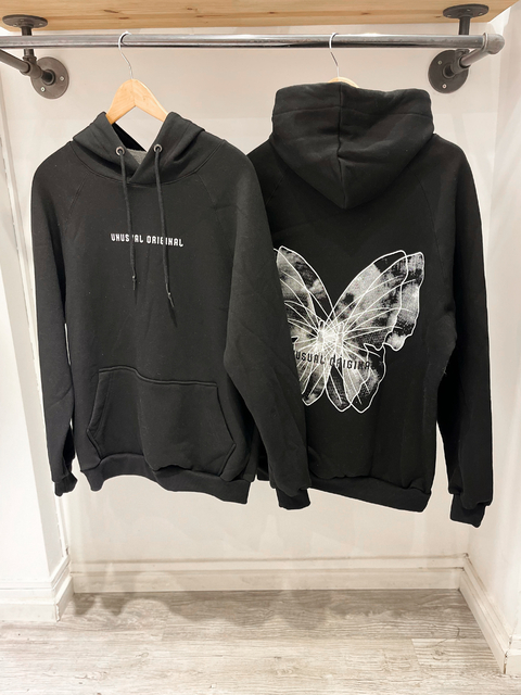 Hoodie Oversize Unusual Black