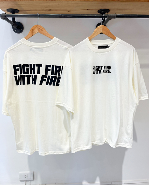 Remera Boxy Fit Fire - comprar online