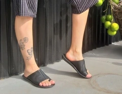 Franciscana, couro nobuck citrus, sola TR natural. Ref.: 002.1020. EM ESTOQUE - 1 PAR 36 - loja online