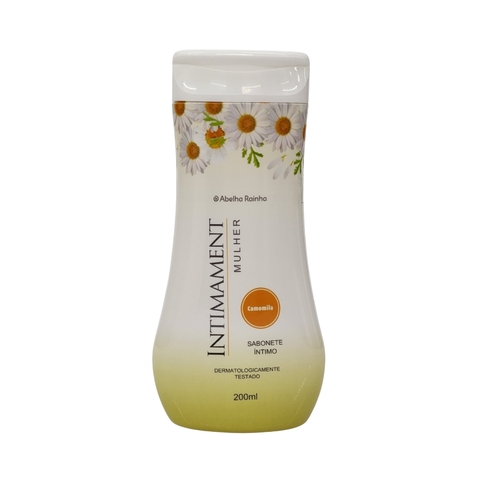 Sabonete Líquido Íntimo Camomila Intimament Mulher Abelha Rainha 200ml
