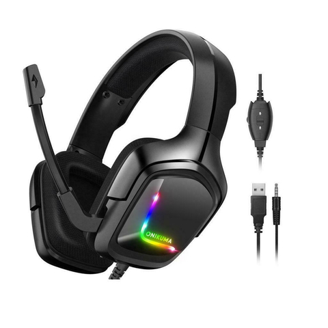 AURICULARES GAMER ONIKUMA K20 , nuevo en caja, garantía . GAMING