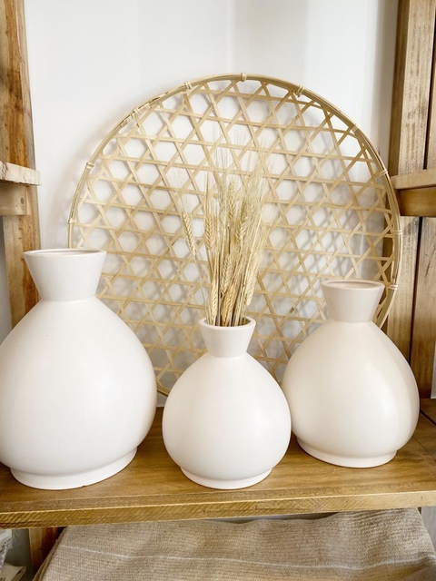 Vasija Amanda blanca