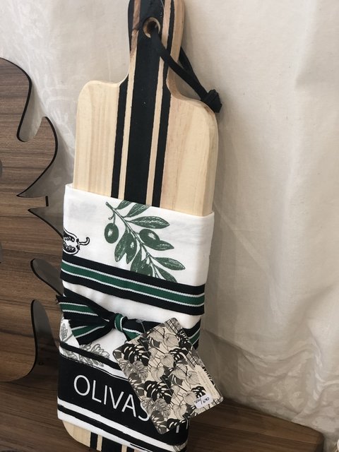 Set tabla + Repasador Oliva