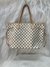 Bolsa Louis Vuitton Neverfull Mm Azur Com Forro Rosa Italiana na internet