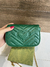 Bolsa Gucci Marmont Super Mini Verde Italiana na internet