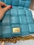 Bolsa Bottega Veneta Cassette de corrente Azul Italiana - loja online