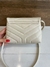 Bolsa YSL LouLou Toy Off-White/Dourada Italiana - loja online