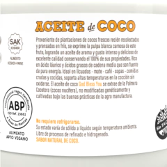 ACEITE DE COCO PRENSADO EN FRIO (SABOR COCO) 1 LT - godblessyou