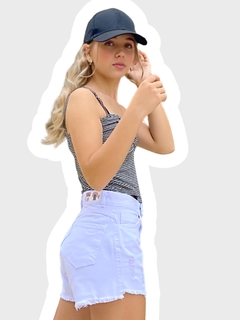 Shorts Branco Hot pants Shaft 6027 - comprar online