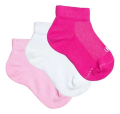 Meia Infantil Lupo Cano Curto Kit Com 3 2725 (2725)