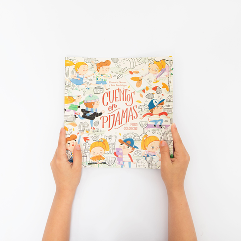 Cuentos en pijamas para colorear