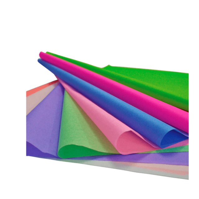 PAPEL SEDA COLORES BRILLANTES X 10 UNIDADES - comprar online