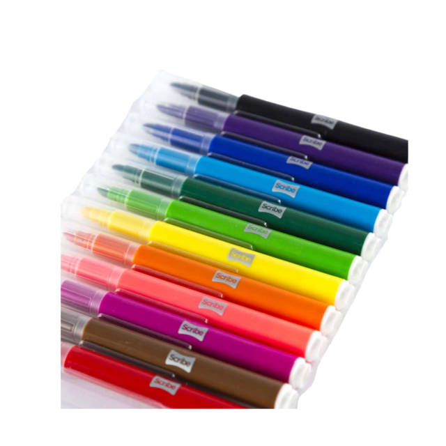PLUMON SCRIBE PUNTA GRUESA X 12 UND - comprar online
