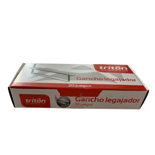 GANCHO LEGAJADOR METALICO TRITON X 20 JUEGOS COD: 2208 - comprar online