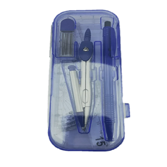 COMPAS ESCOLAR CON JUEGO GEOMETRICO DENGFENO DF-3009B COMPAS ESCOLAR CON JUEGO GEOMETRICO DENGFENO DF-3009B