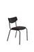 SILLA | H02 negro tapizada - comprar online