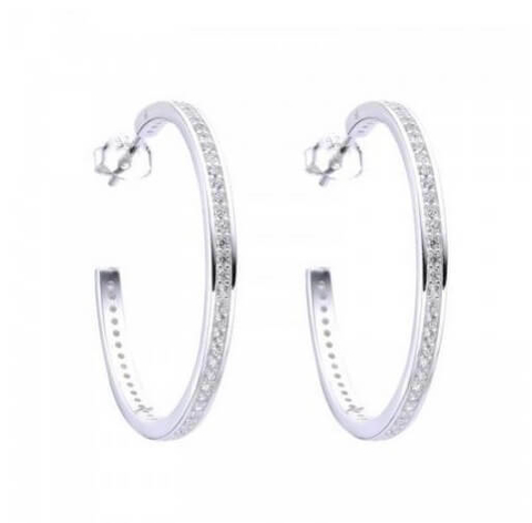 Aros Semi Argollas 3cm