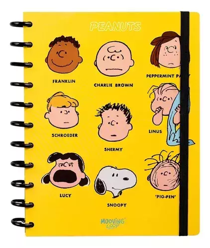 Cuaderno A Discos Mooving Loops Carta Snoopy Inteligente - comprar online