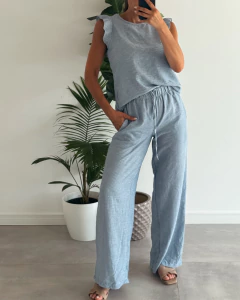 BLUSA DE LINO CLARA en internet